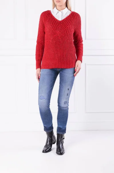 Sweater | Regular Fit Armani Exchange red