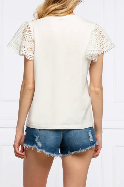 T-shirt | Regular Fit TWINSET biały