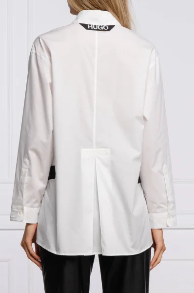 Shirt Eartha | Regular Fit HUGO white