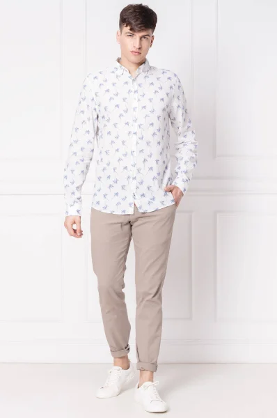Linen shirt Heli | Regular Fit Joop! Jeans white