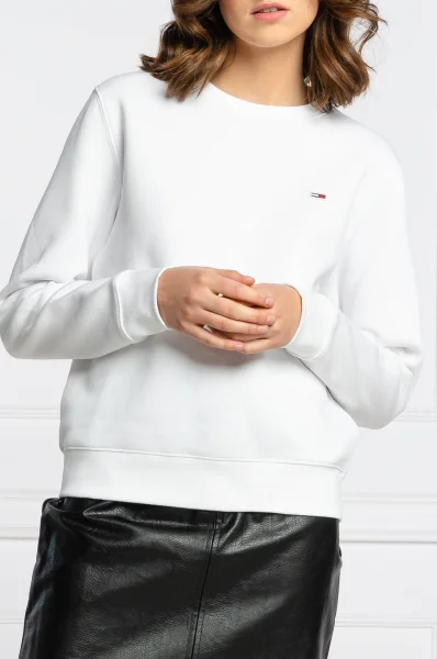 Bluza | Regular Fit Tommy Jeans biały