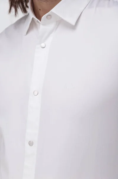 Koszula | Slim Fit Armani Exchange biały