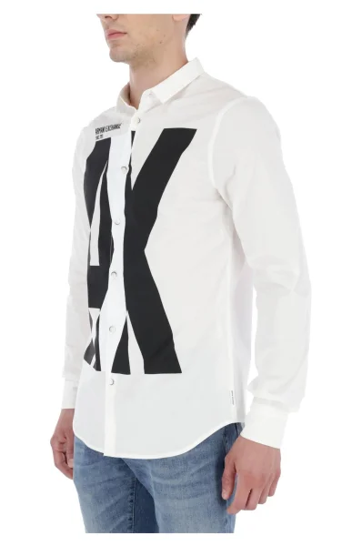 Shirt | Slim Fit Armani Exchange white
