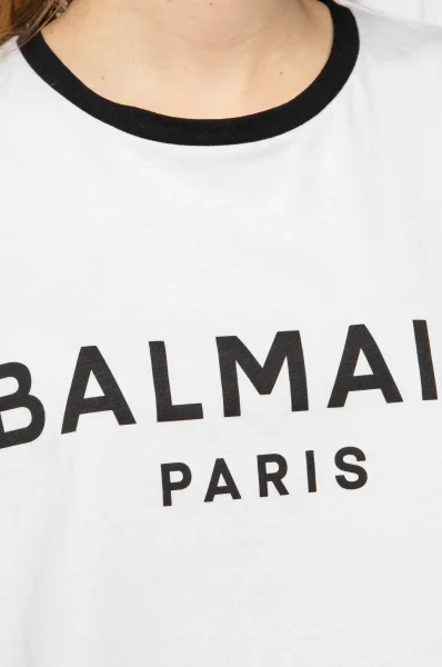 T-shirt | Cropped Fit Balmain white