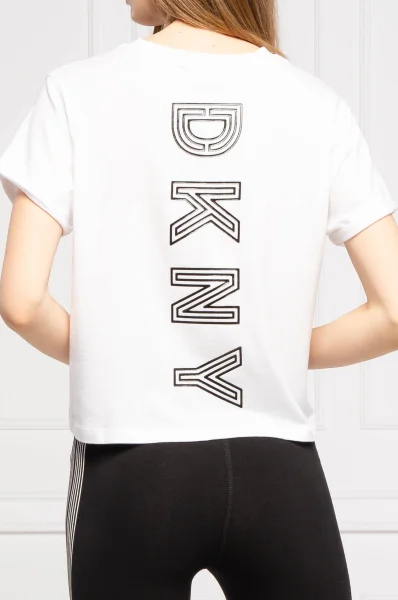 T-shirt | Regular Fit DKNY Sport biały