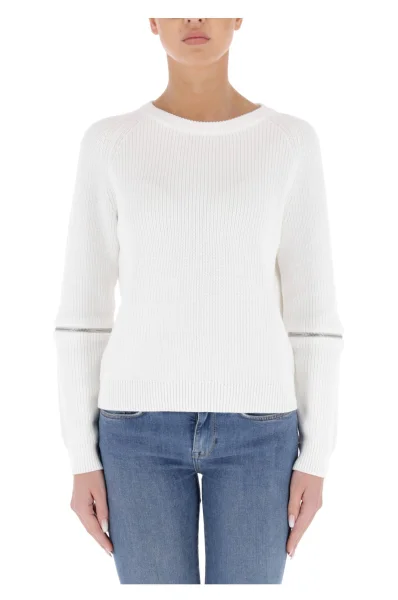 Sweter Sailey | Regular Fit HUGO biały