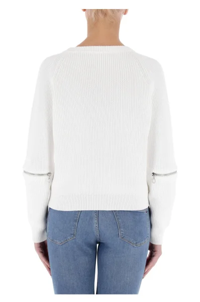 Sweter Sailey | Regular Fit HUGO biały