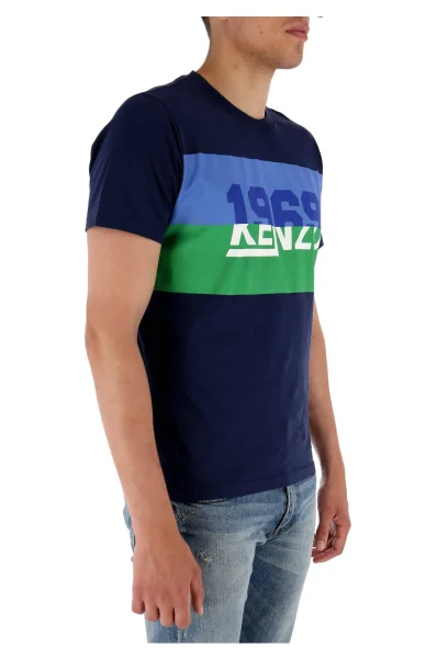 T-shirt Hyper KENZO | Regular Fit Kenzo granatowy