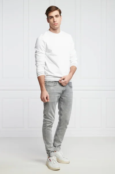Bluza | Slim Fit GUESS biały