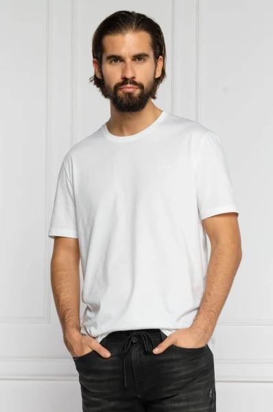 футболка tiburt33 | regular fit BOSS BLACK білий