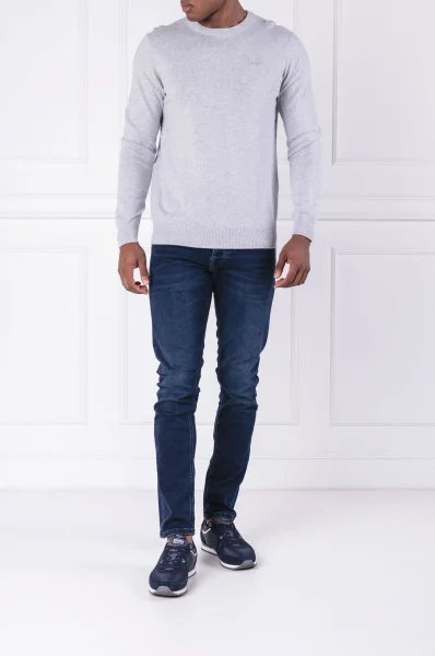 Sweater barons | Regular Fit Pepe Jeans London ash gray