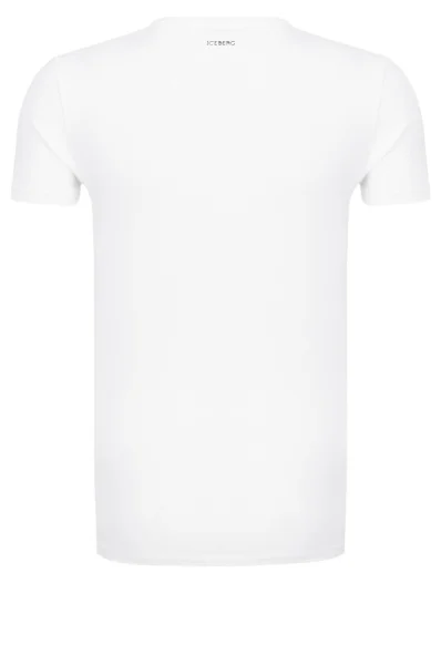 T-shirt Iceberg biały
