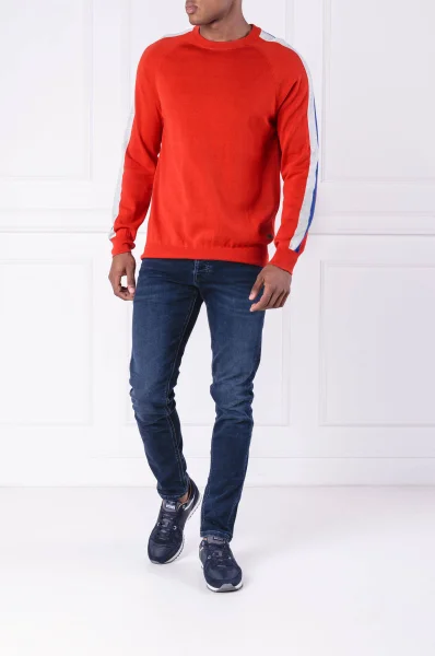 Sweter Warren | Regular Fit Pepe Jeans London czerwony