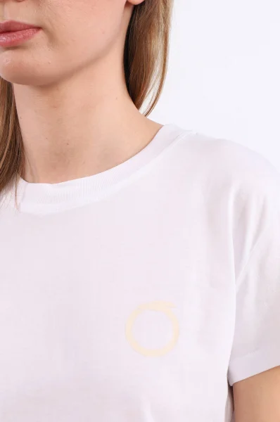T-shirt | Regular Fit Trussardi biały
