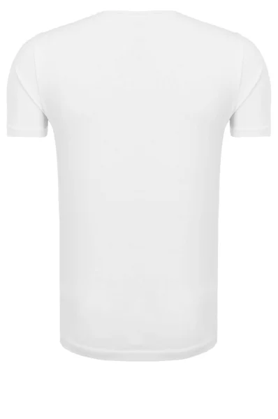 T- shirt EA7 biały