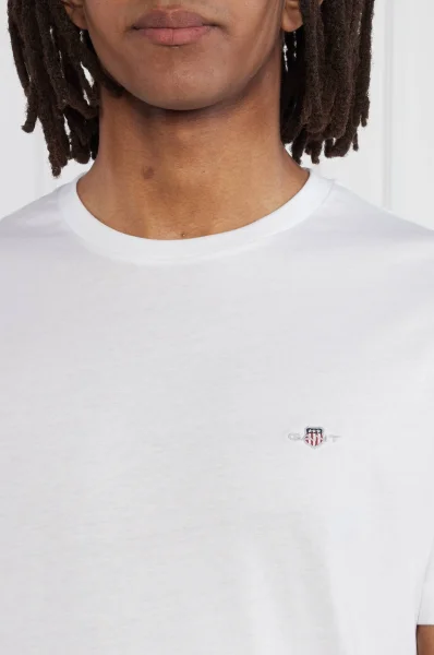 T-shirt | Regular Fit Gant biały