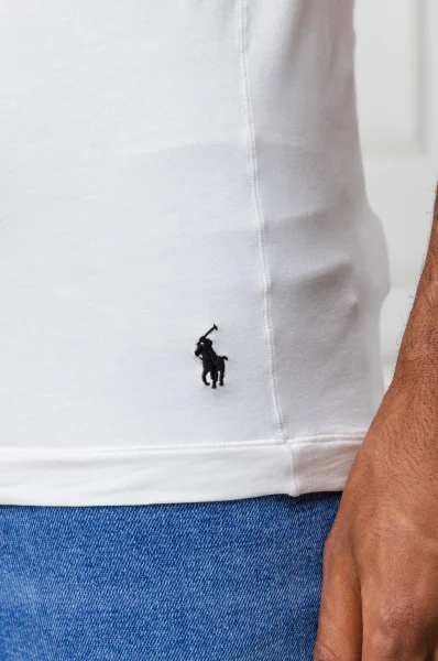 T-shirt | Slim Fit POLO RALPH LAUREN biały