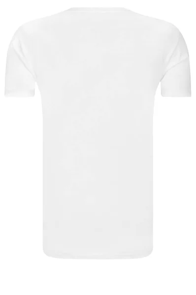 T-shirt | Classic fit Hackett London biały