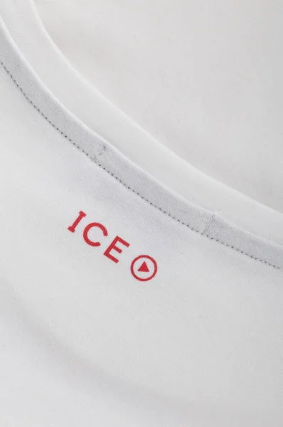 T-shirt Ice Play biały