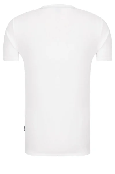 T-shirt Just Cavalli biały