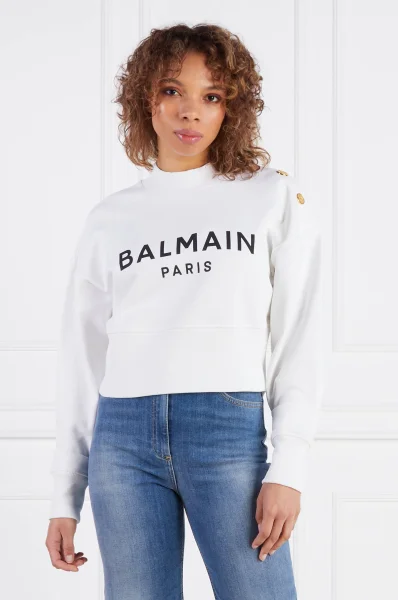 Sweatshirt | Regular Fit Balmain white