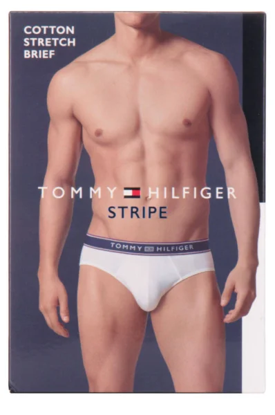 Slipy Stripe Tommy Hilfiger Underwear biały