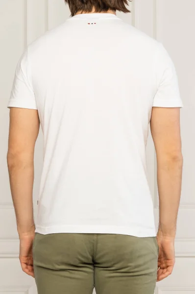 T-shirt SOVICO | Regular Fit Napapijri biały