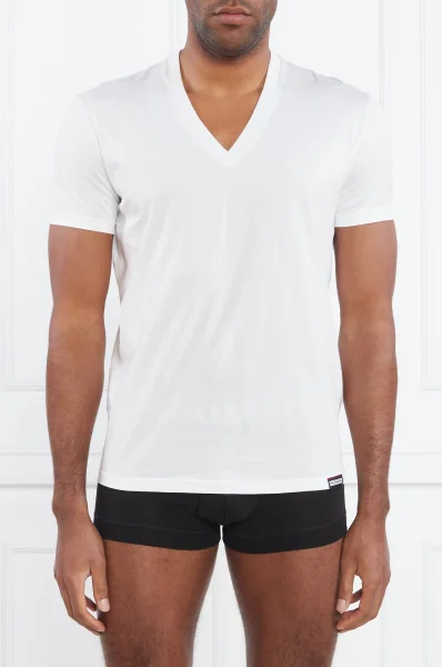 футболка 3 шт. | regular fit Dsquared2 білий