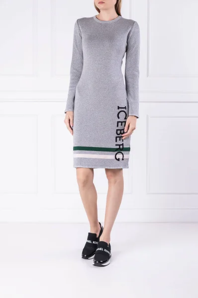 Dress | with addition of wool Iceberg gray