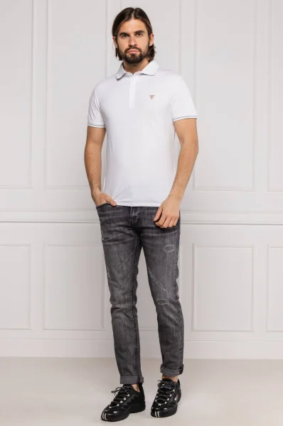Polo AMIAS | Extra slim fit GUESS white