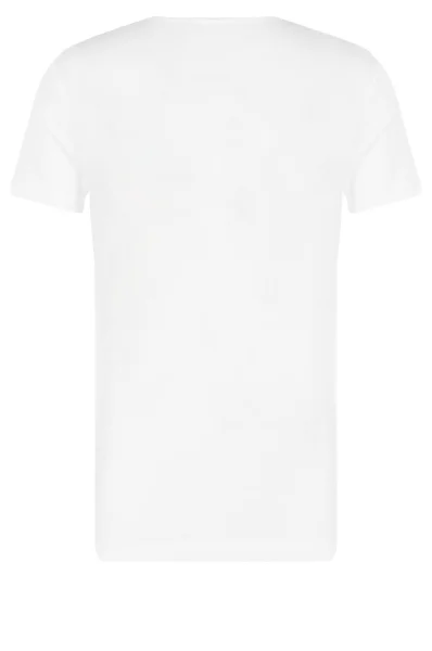 T-shirt teage | Slim Fit CALVIN KLEIN JEANS biały