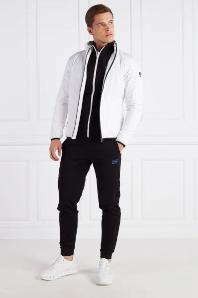 Пухова куртка | Regular Fit EA7 білий