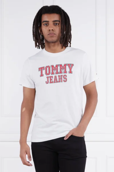 Футболка | Regular Fit Tommy Jeans білий