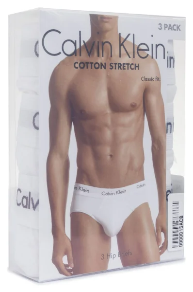 Брифи 3 пари Calvin Klein Underwear білий