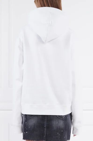 Bluza | Regular Fit Dsquared2 biały