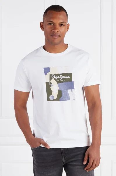 T-shirt OLDWIVE | Regular Fit Pepe Jeans London biały