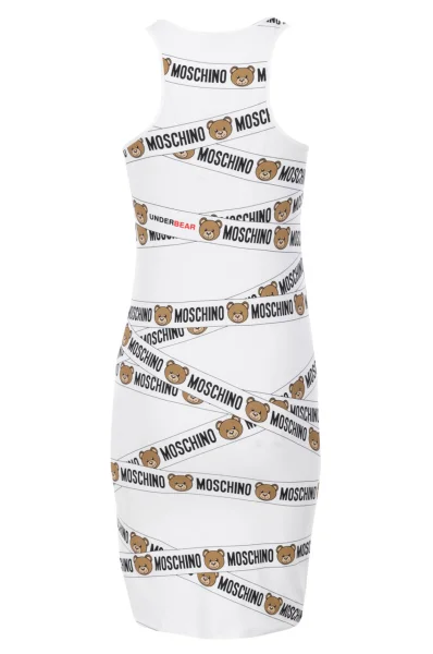 Sukienka Moschino Underwear biały