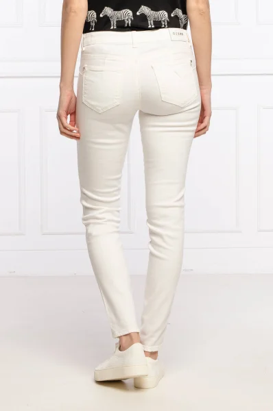джинси curve x | skinny fit | | mid rise GUESS білий