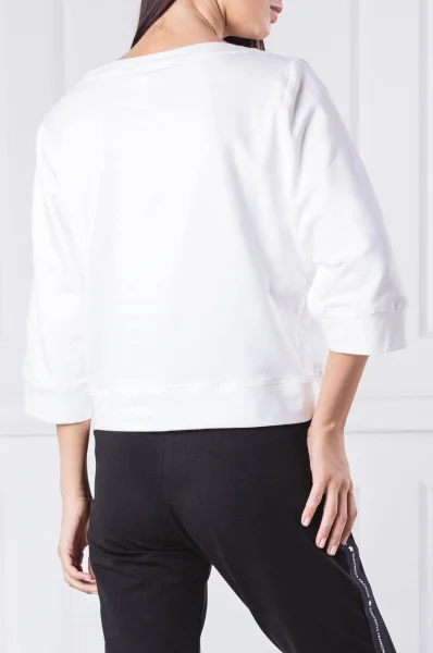 Bluza | Regular Fit Elisabetta Franchi Moves biały