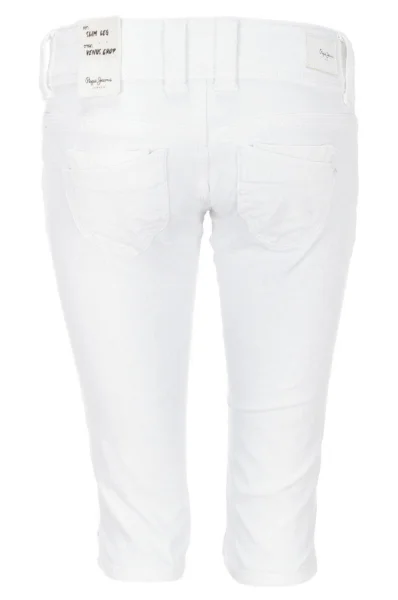 Venus Crop Shorts Pepe Jeans London white