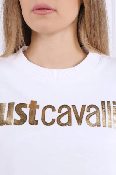 Bluza | Regular Fit Just Cavalli biały