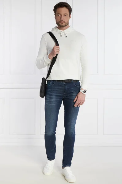 Bluza Wetowelhood | Relaxed fit BOSS ORANGE biały