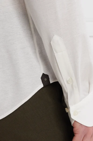 Shirt Laze | Regular Fit | with addition of silk Windsor white