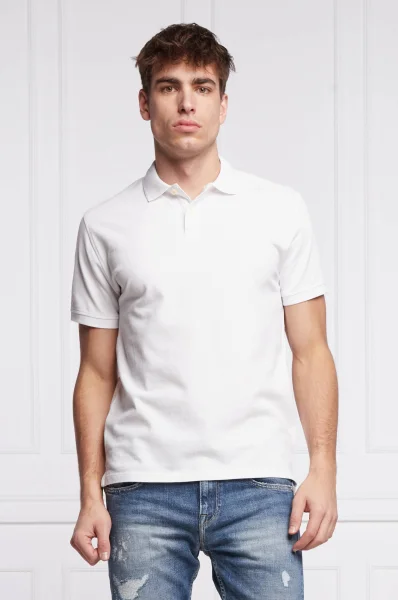 Polo | Slim Fit Pepe Jeans London biały