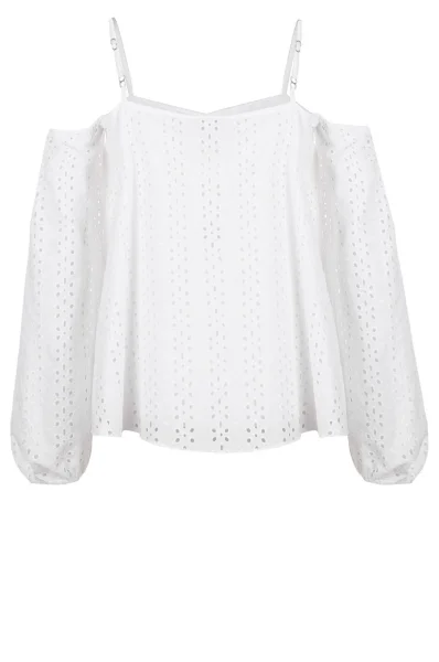 Bluzka Coalina-1 | Loose fit HUGO biały
