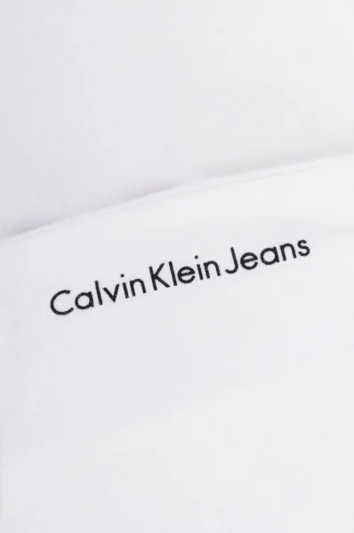 T-shirt CALVIN KLEIN JEANS biały