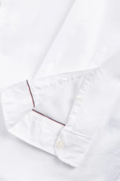Reg linen Blend Shirt Hilfiger Denim white