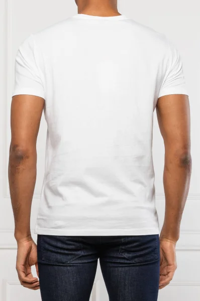 T-shirt Dolive | Regular Fit HUGO biały