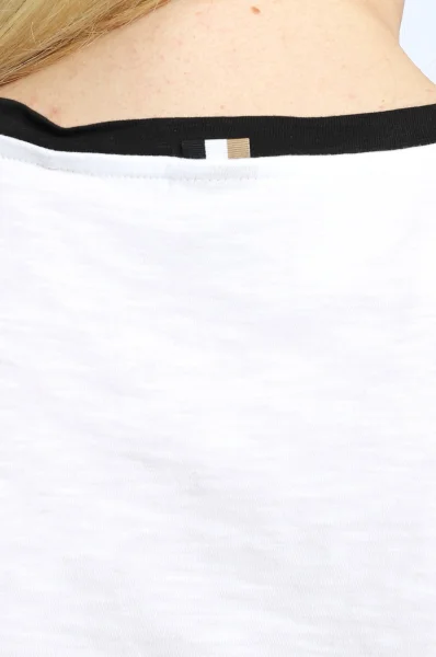 T-shirt C_Emoi1 | Regular Fit BOSS BLACK biały