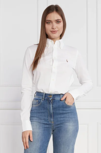 Shirt Koszula Heidi | Slim Fit POLO RALPH LAUREN white